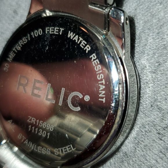 Relic Payton LDS Multifunction Watch Silver Tone ZR15696 4 Dials - Picture 6 of 8